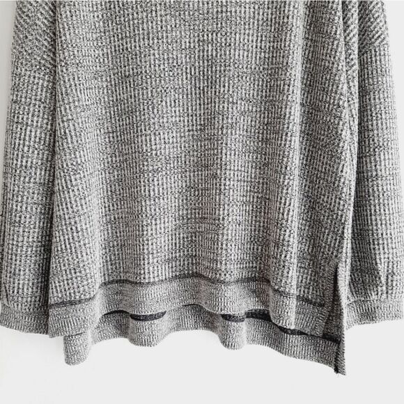 WESTBOUND Fine Knit Sweater High-Low Hem Slouchy Turtleneck Sz XL - Picture 3 of 11